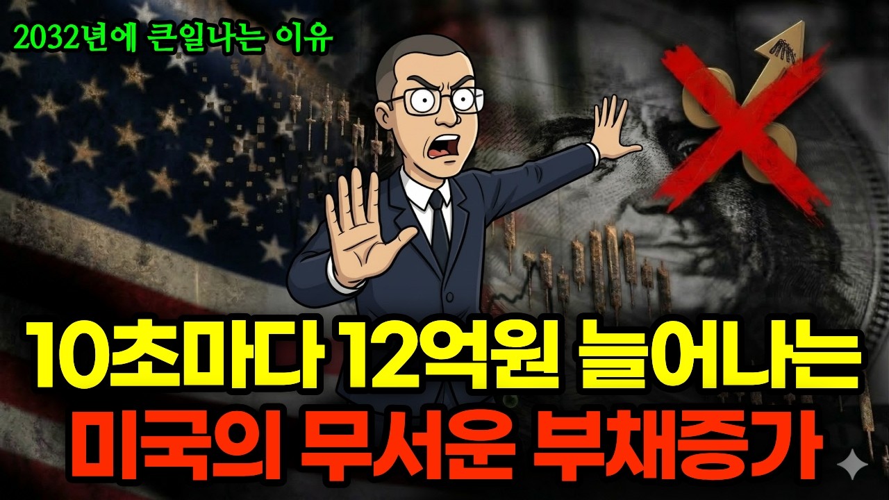 뉴스에서 알려주지 않는 미국이 절대로 금리를 못 올리는 이유 | 미국부채는 39조가 아니라 100조다!?