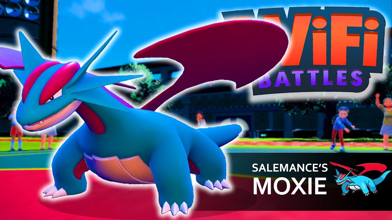 БЕЗУМНЫЙ СВИП ОТ SALAMENCE?! | Битва по Wi-Fi в Pokemon Scarlet & Violet