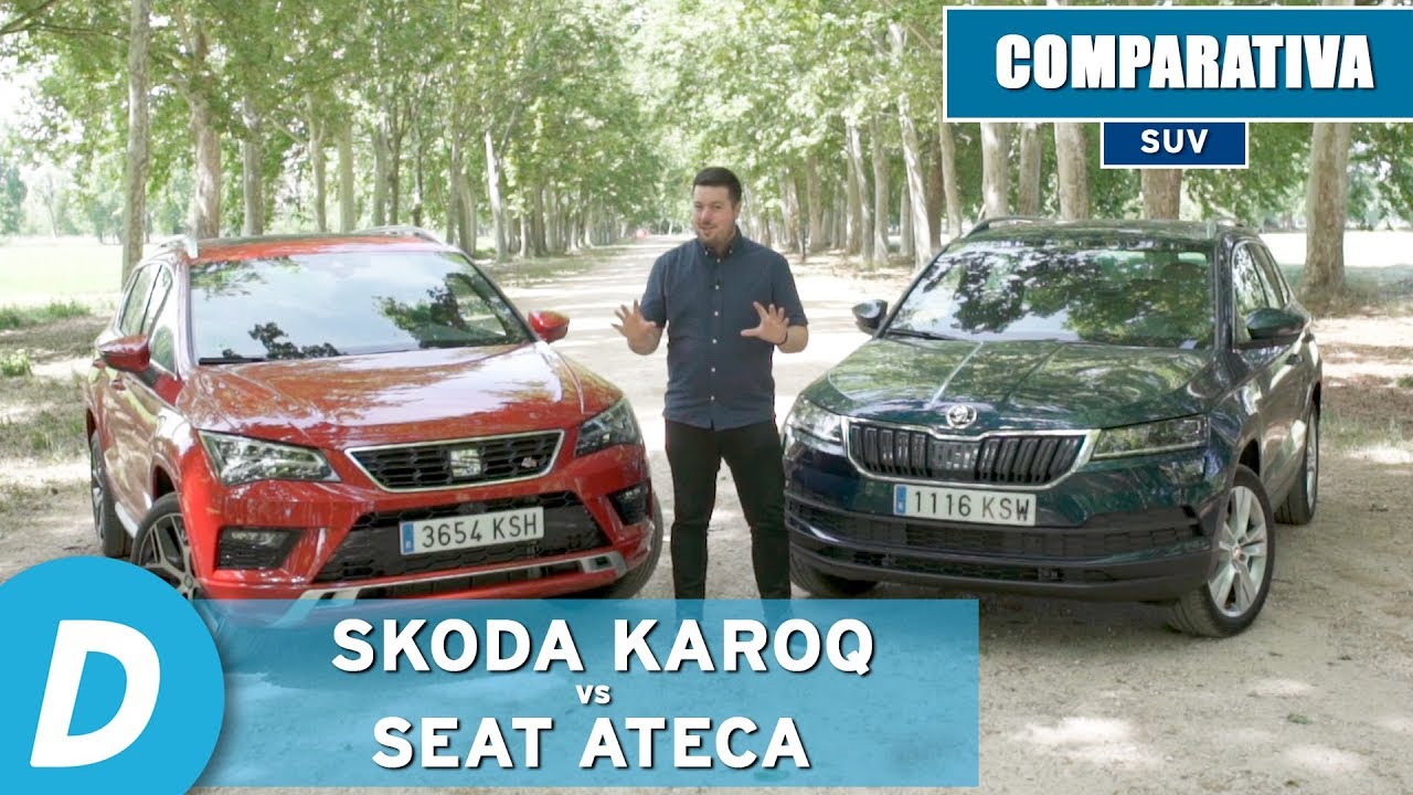 Comparativa SUV: SEAT Ateca vs Skoda Karoq | Review en español | Diariomotor