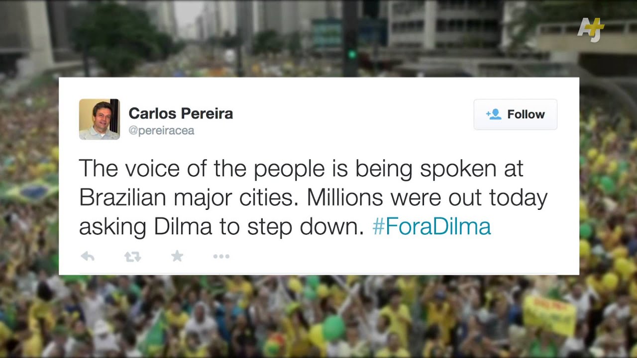 A Million Brazilian Protesters Want President Dilma Rousseff Impeached
