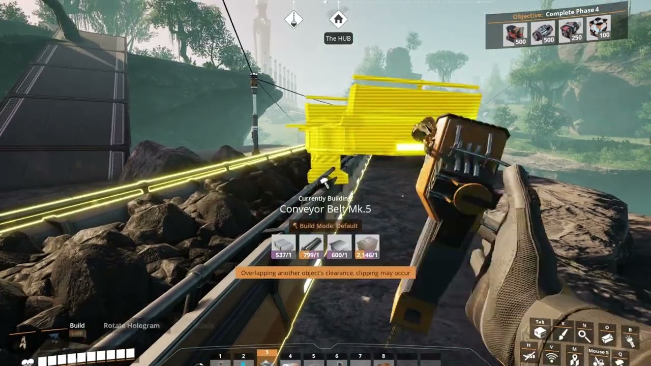 making the hazmat suit and gas mask in Satisfactory