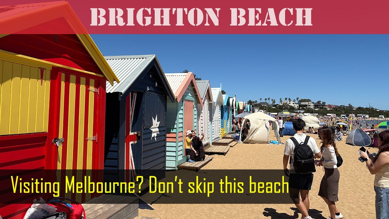 Brighton Beach Melbourne, Australia | A must-visit place in Melbourne, just minutes from the city