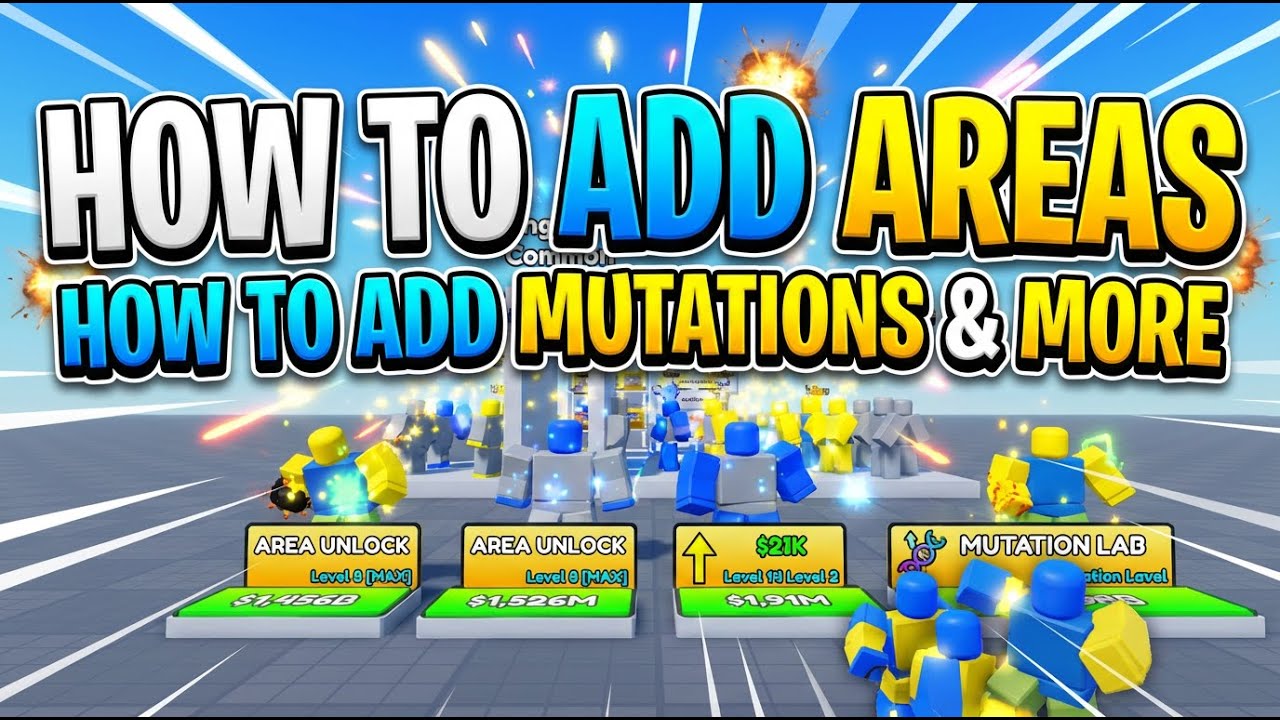 Escape Tsunami for Things  how to add more areas how to muation and more