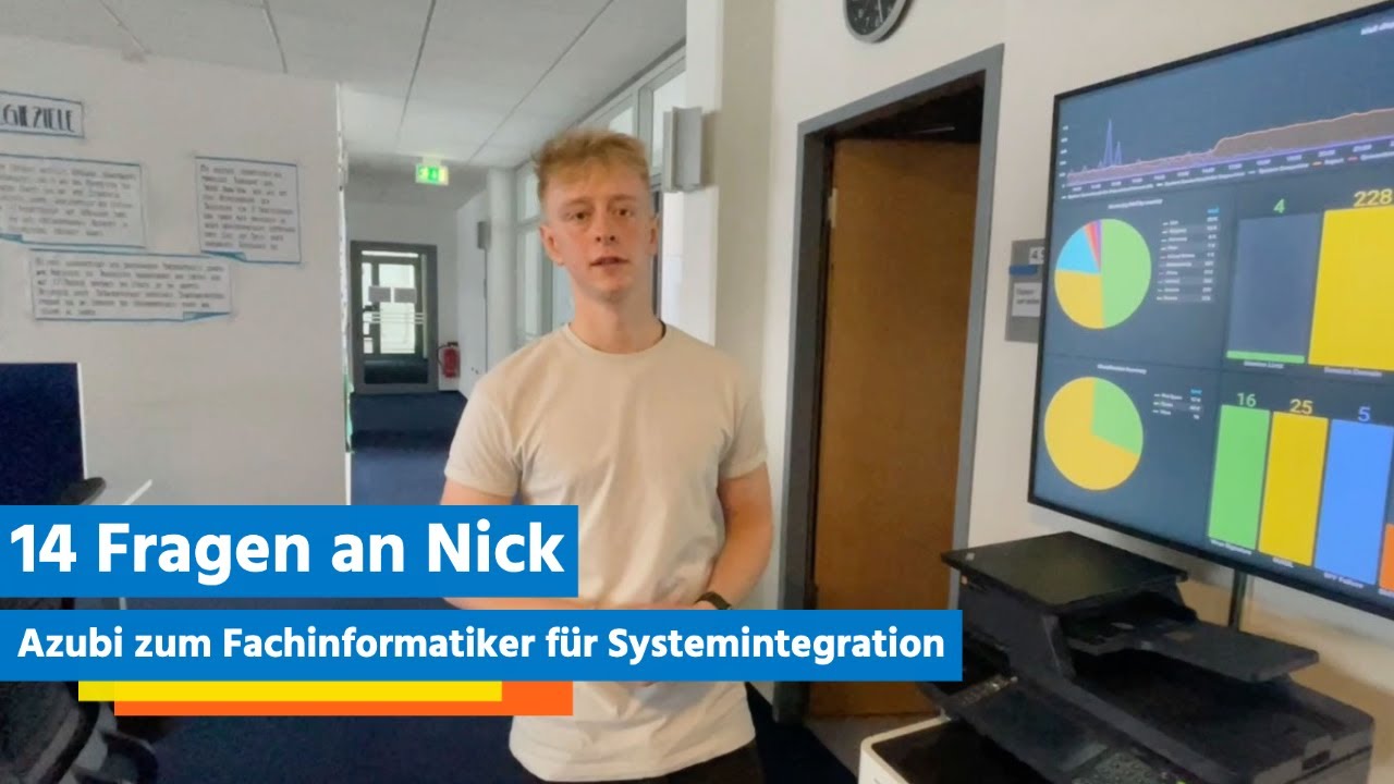 14 Fragen an Nick - Azubi zum Fachinformatiker f&uuml;r Systemintegration