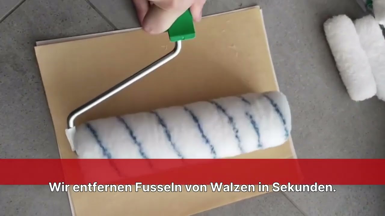 UNITEX Profi-System: Walzen, Abdecken & Finish ohne Fussel-Stress! 🛠️✨