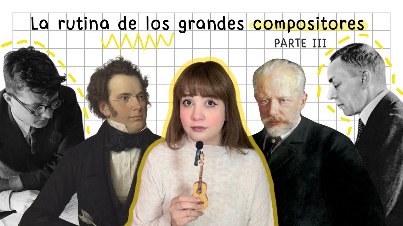 La rutina de los grandes compositores III | Tchaikovsky, Shostakovich, Schubert, Rajmaninov y más