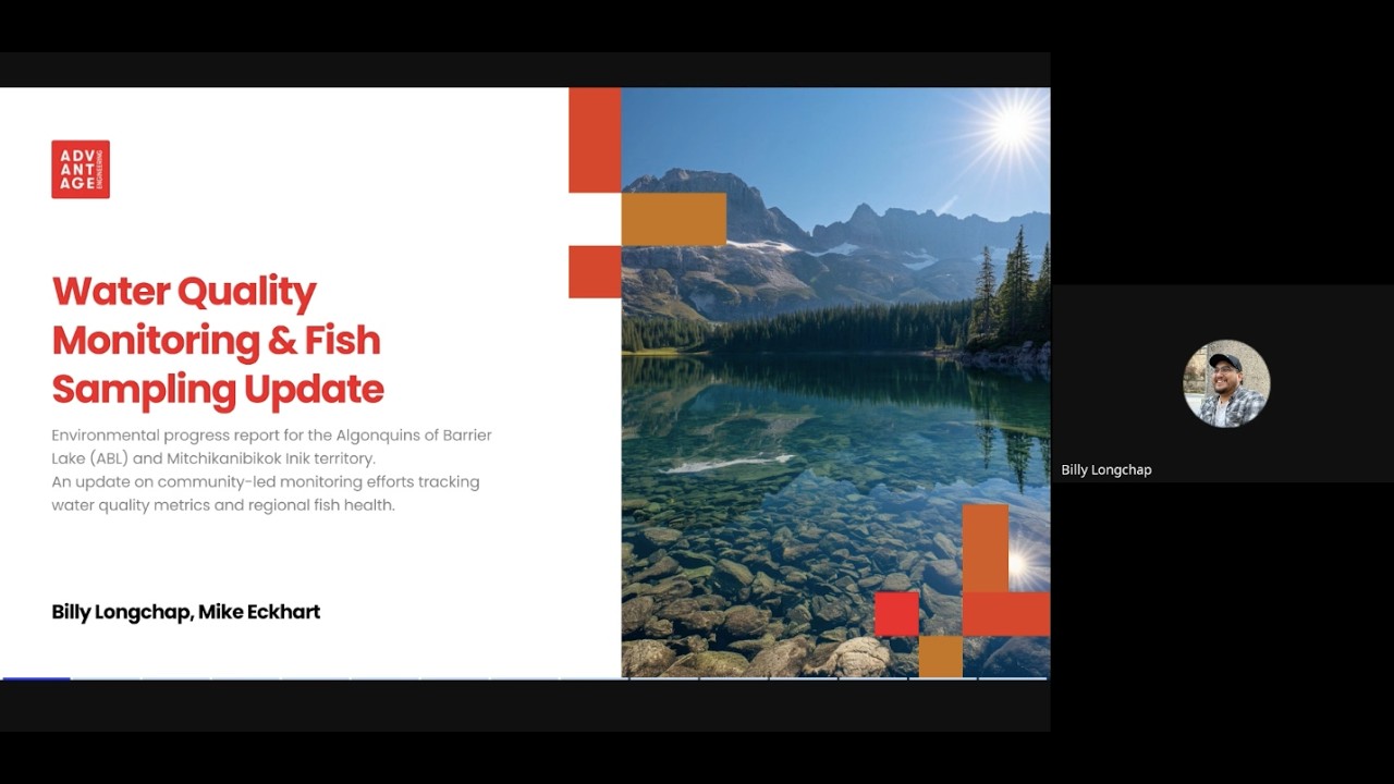 Water & Fish Study Update – ABL Community Meeting Recap
