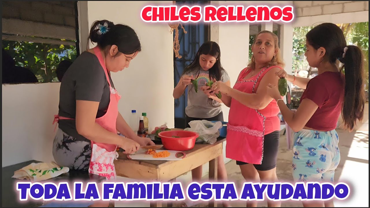 TODA LA FAMILIA SEA PUESTO EN ACCIÓN VAMOS A SER LOS RICOS CHILES 🌶 