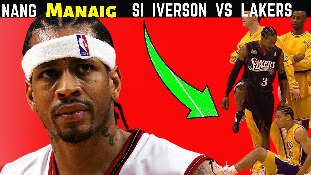 Nang Manaig si Iverson vs Lakers | Game 1:  2001 NBA Finals