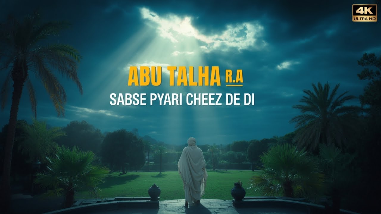 Jaan Se Pyari Cheez Allah Ko Kaise Di? | Hazrat Abu Talha (RA) Ka Imaan Afroz Waqia