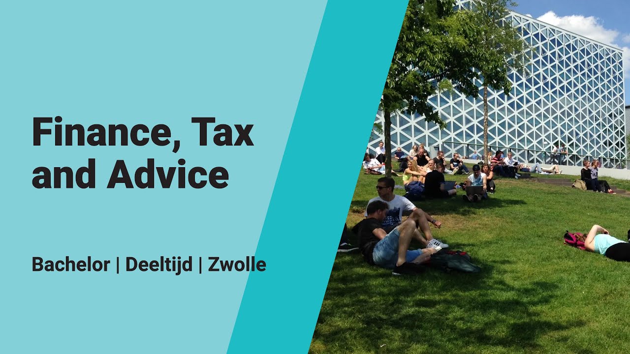 Finance, Tax and Advice | Deeltijd | Zwolle | Hogeschool Windesheim