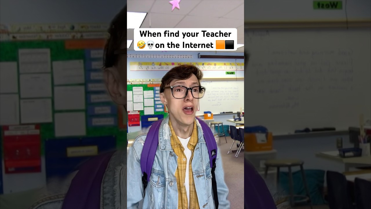POV: Finding Your Teacher on the Internet 💀🟧⬛️ #TheManniiShow.com/series