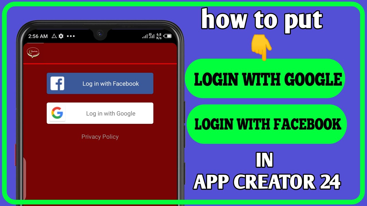 app creator 24 || how to add google login in app || ads not showing in app || admob app