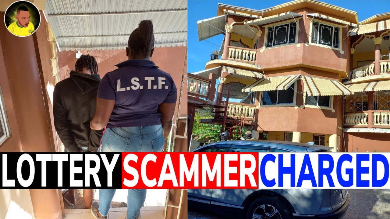SUSPECTED lottery scammer CHARGED over $1MILLION seized