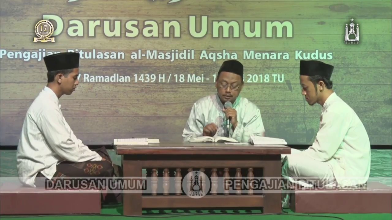 Darusan Umum Malam 14  - Live Menara Kudus