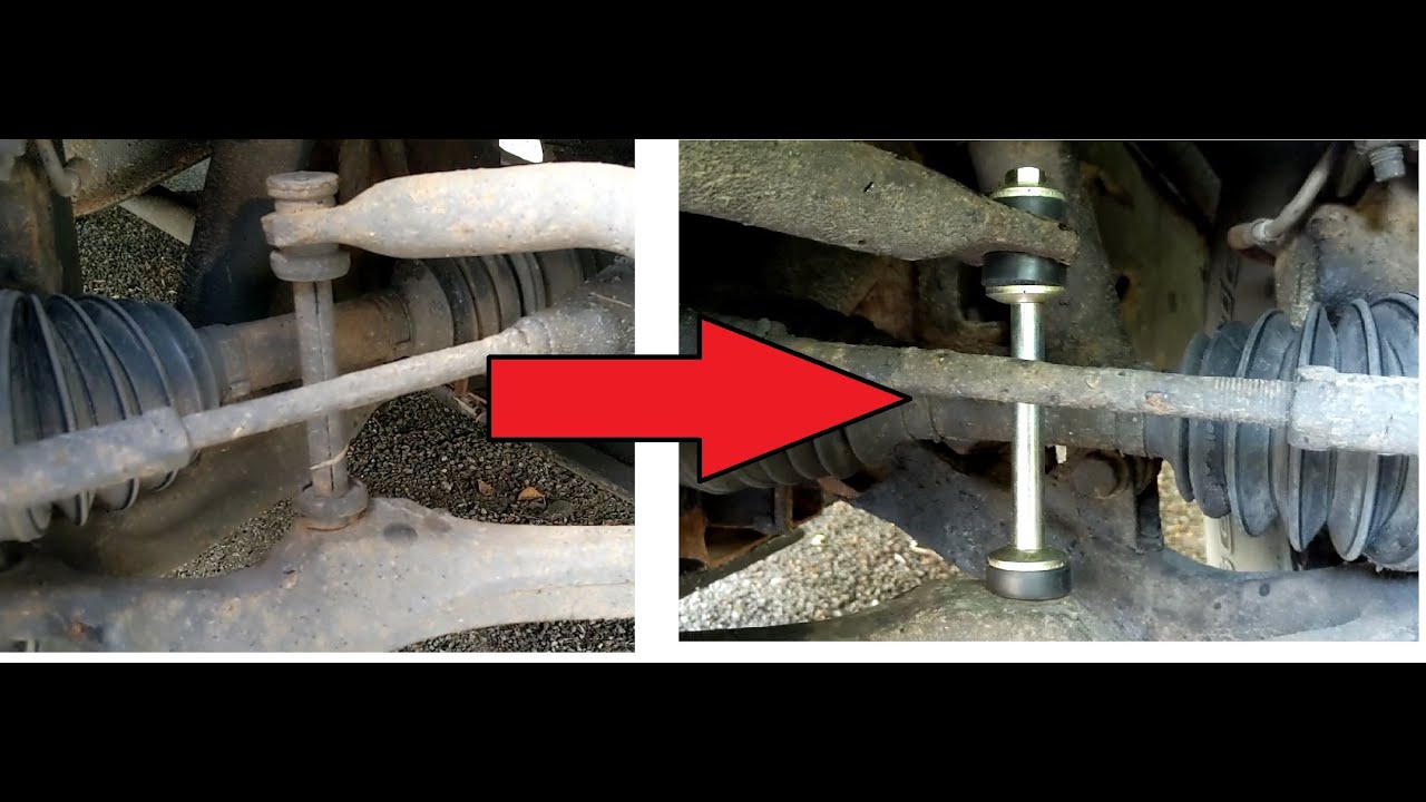Hummer H2 2005 - Front Suspension Stabilizer Links (Sway Bar Links) Removal & Replacement