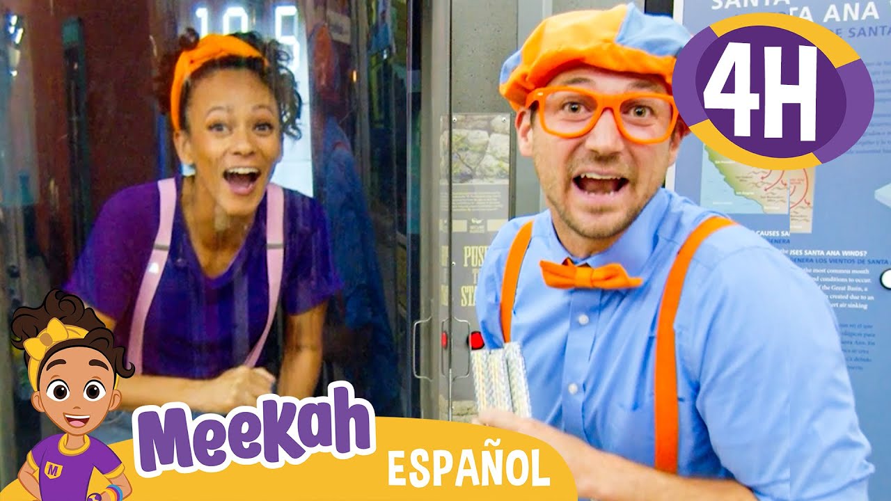 El Cubo de Descubrimiento | 💜¡Hola Meekah!💜Amigos de Blippi | Videos educativos