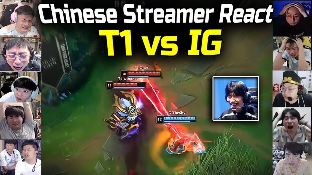 CN Streamers & Casters Reactions : T1 Dominating IG at Worlds 2025 (Engsub)
