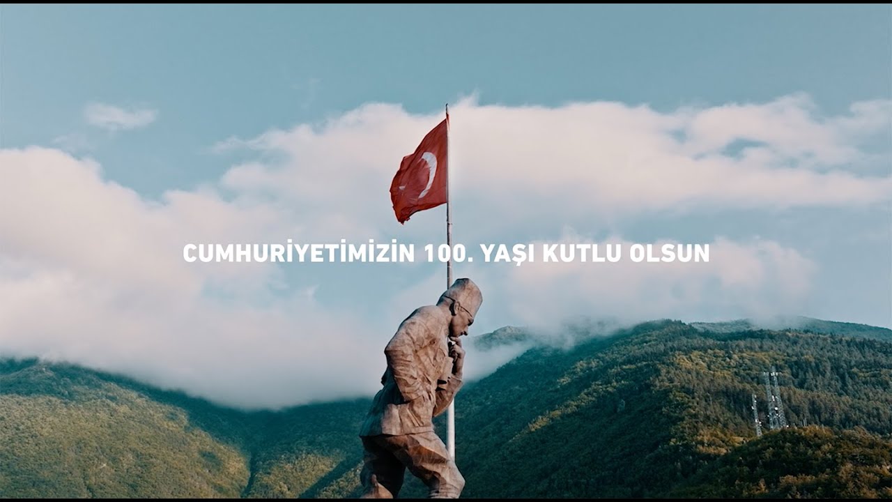 CUMHURİYETİMİZİN 100. YAŞI KUTLU OLSUN!