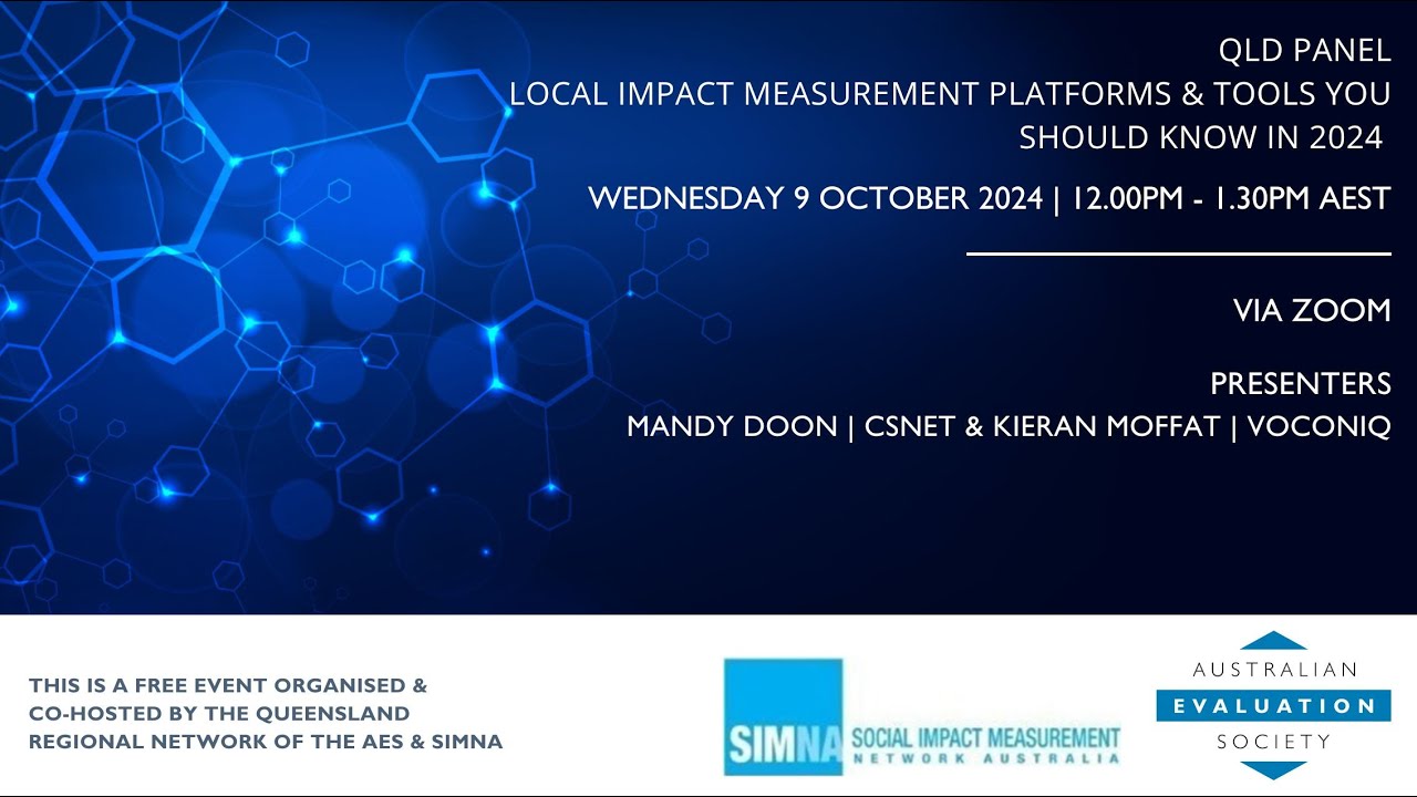 Panel: Local impact measurement platforms & tools you should know about in 2024 (Queensland)