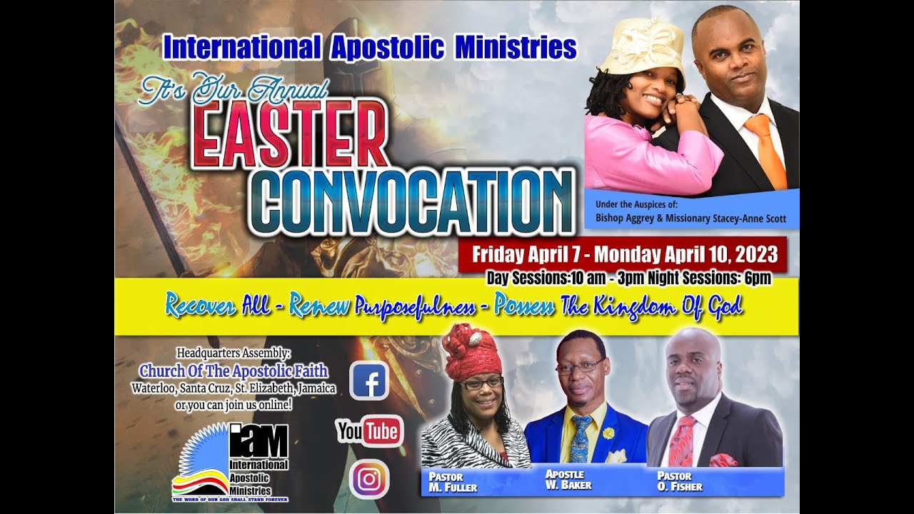 Pastor Oniel Fisher // Saturday Night // Easter Convocation 2023