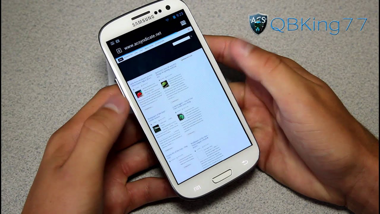 CyanogenMod 10 Jelly Bean Rom on the Samsung Galaxy S III [PREVIEW]