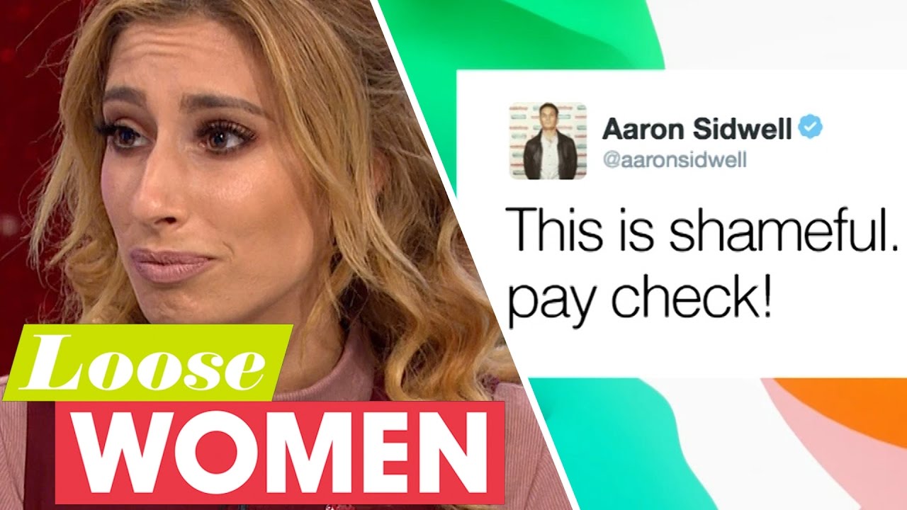 Stacey Solomon's Panto DRAMA with Eastender's Aaron Sidwell | Loose Women