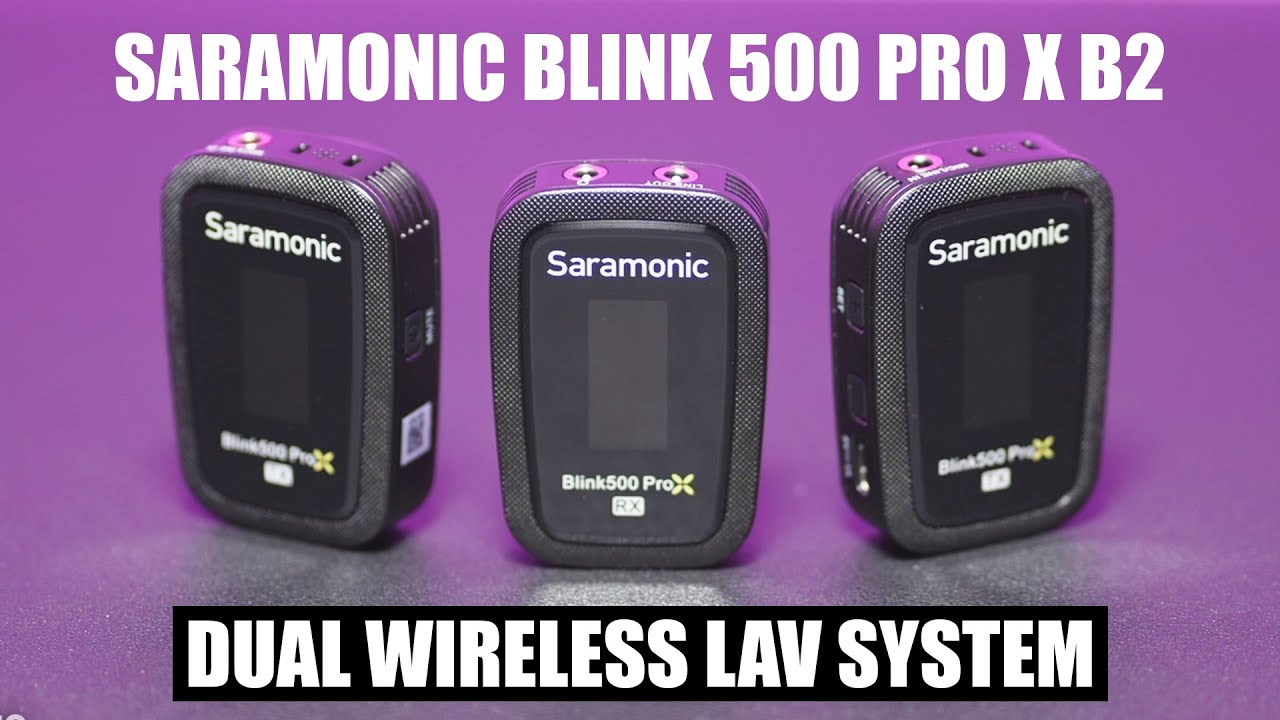 Saramonic Blink 500 ProX B2 [ Dual Wireless Mic/Line Level Audio System ] Review