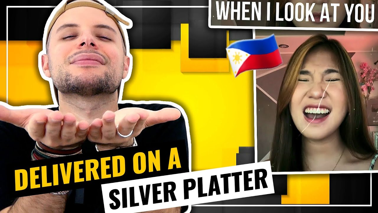 Elaine Duran - WHEN I LOOK AT YOU | FANTASTIC COVER! | HONEST REACTION