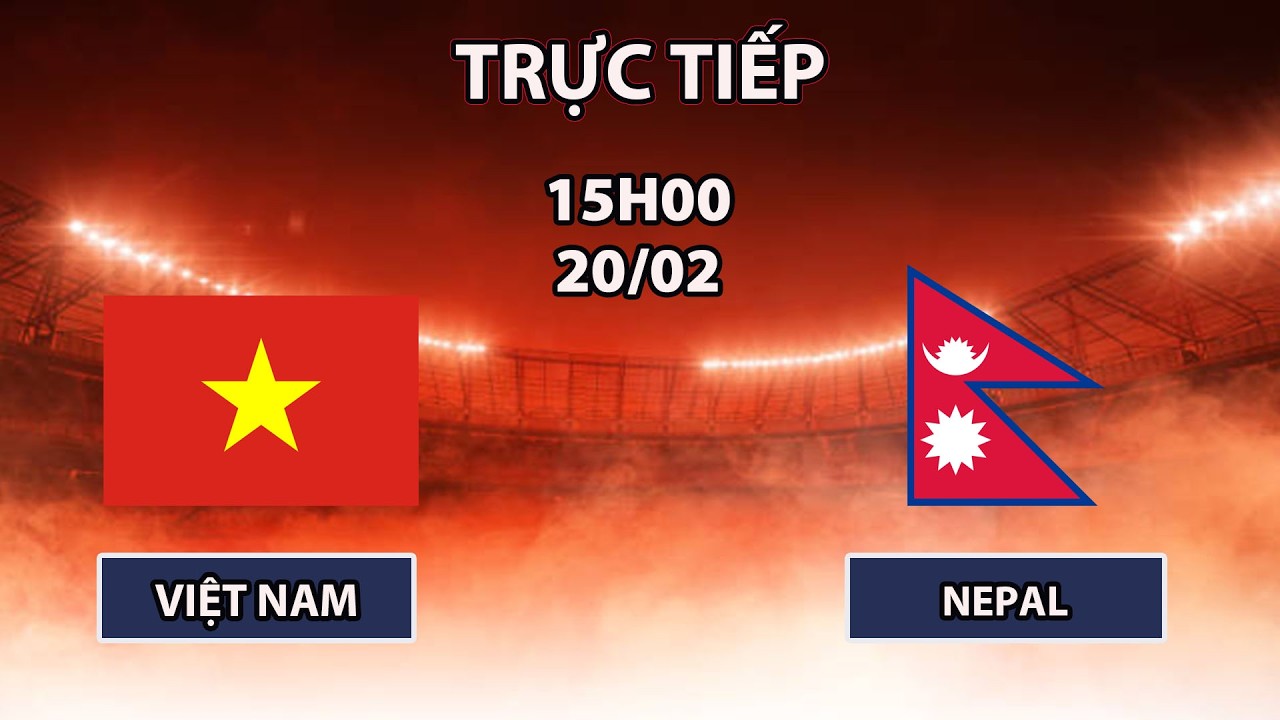 🔴U17 Việt Nam - U17 Nepal | U17 Châu Á | Sức Ép Nghẹt Thở Khiến Đối Thủ Bất Lực
