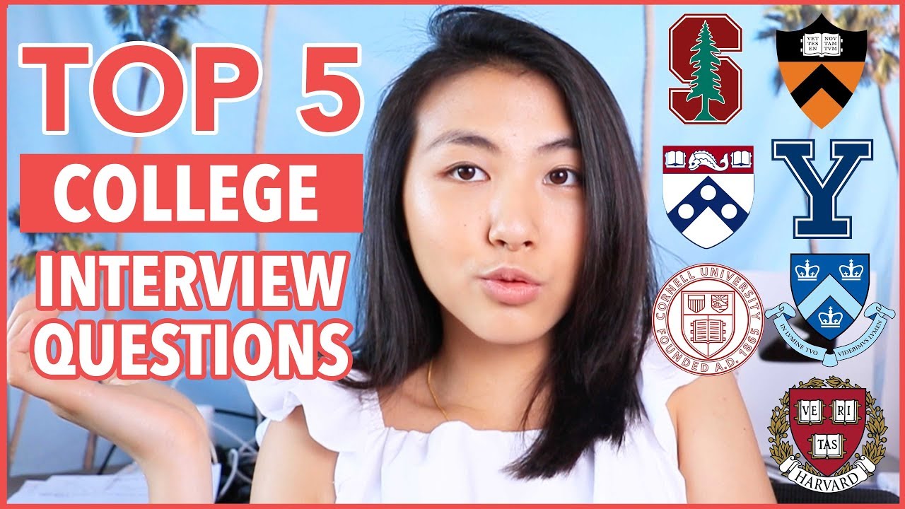 💬Top 5 Questions Every COLLEGE Interviewer Asks + How To Answer  | Katie Tracy