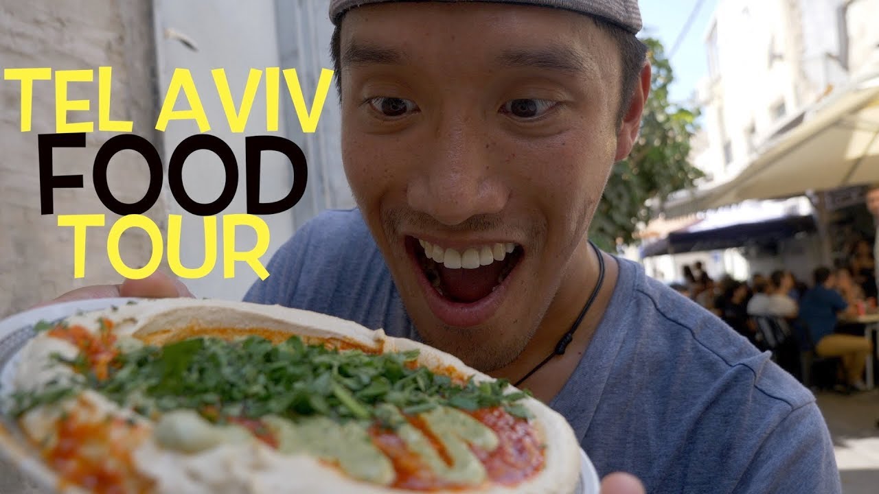 BEST Tel Aviv FOOD TOUR (Best of Israel) - Vlog 