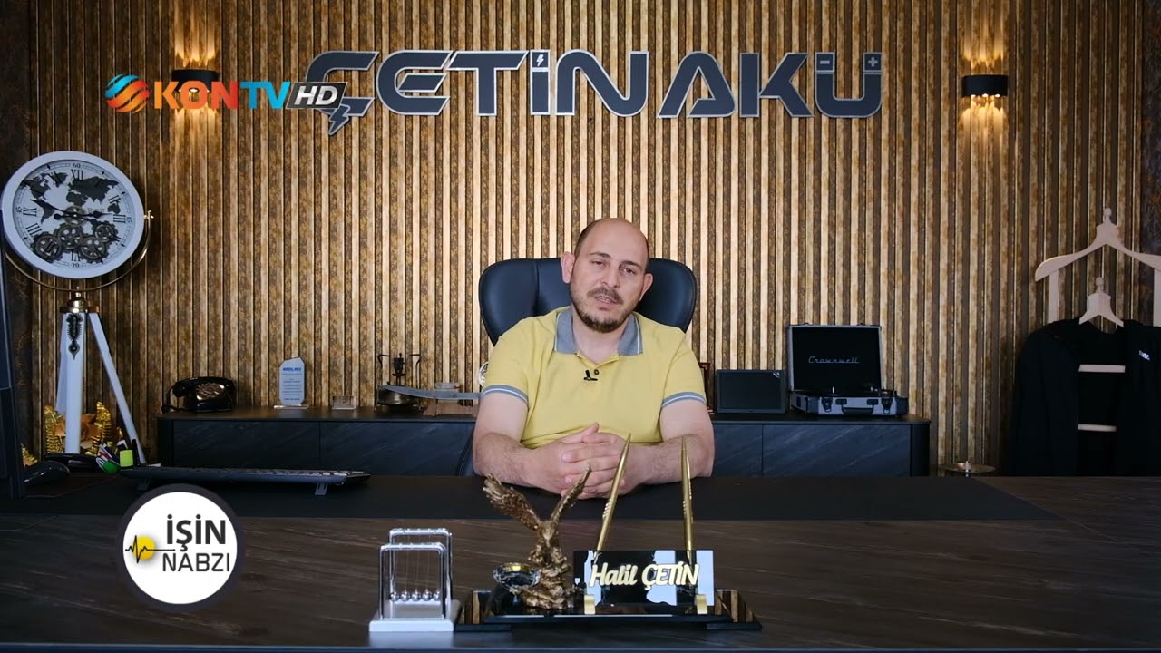 Kontv İşin Nabzı - Çetin Akü
