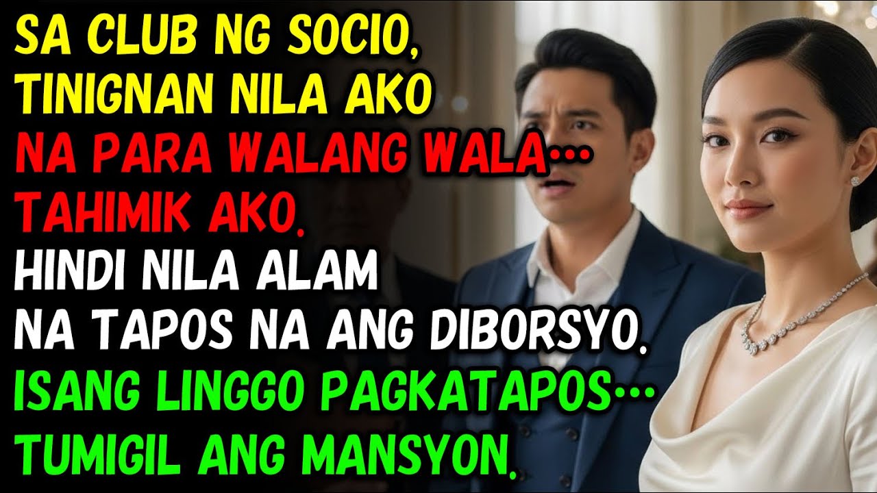 “Mayaman Ang Anak Ng Socio—At Ikaw, Wala.”Isang Linggo Pagkatapos Ng Diborsyo… Tumigil Ang Mansyon.