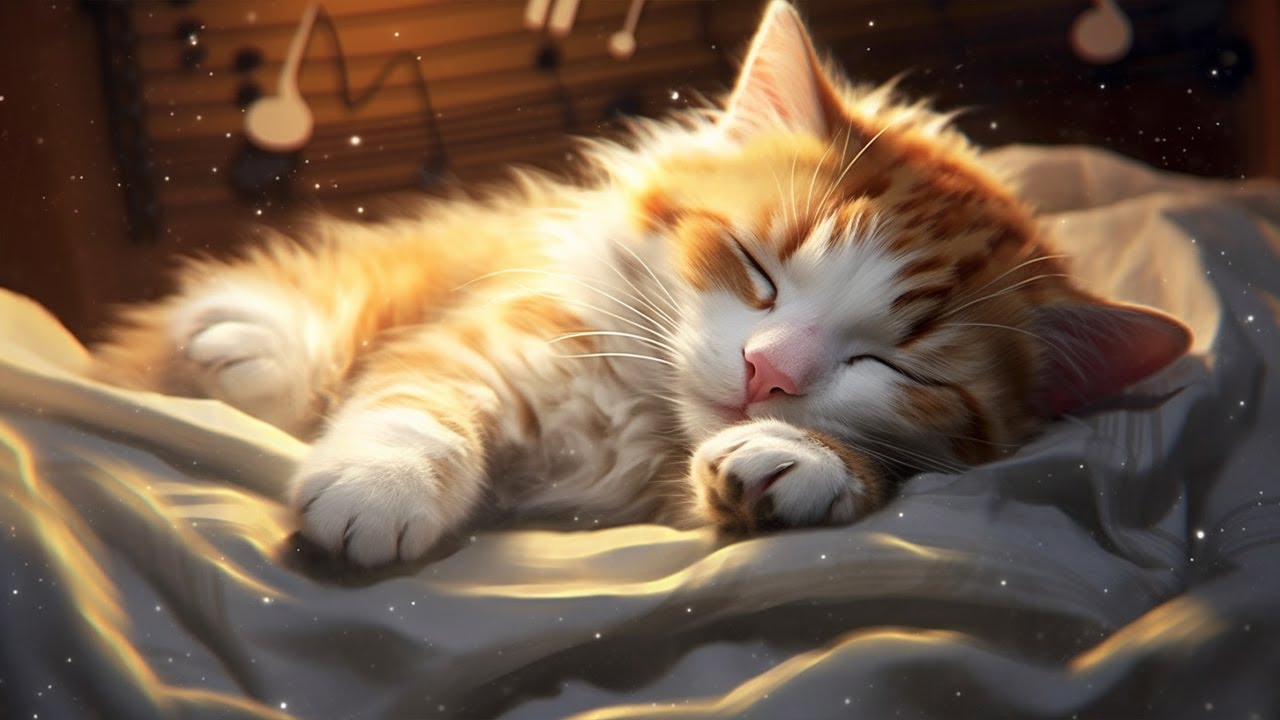 24 HOUR Relaxing Music for Cats with Anxiety | Sleep Music for Cats | Videos for Cats #48