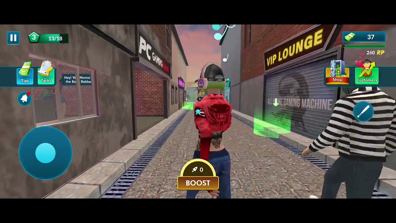 Playing Gaming Cafe Simulator