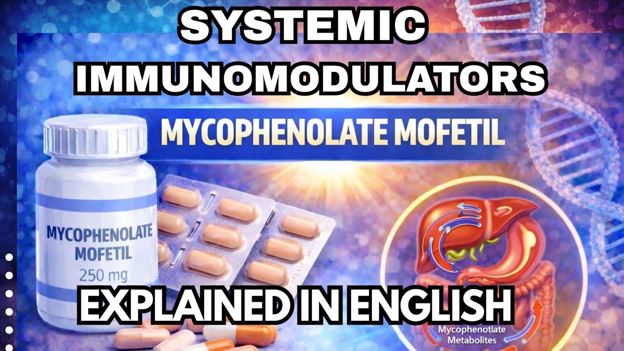 MMF Adverse Effects & Monitoring | PG Final Theory Special in English