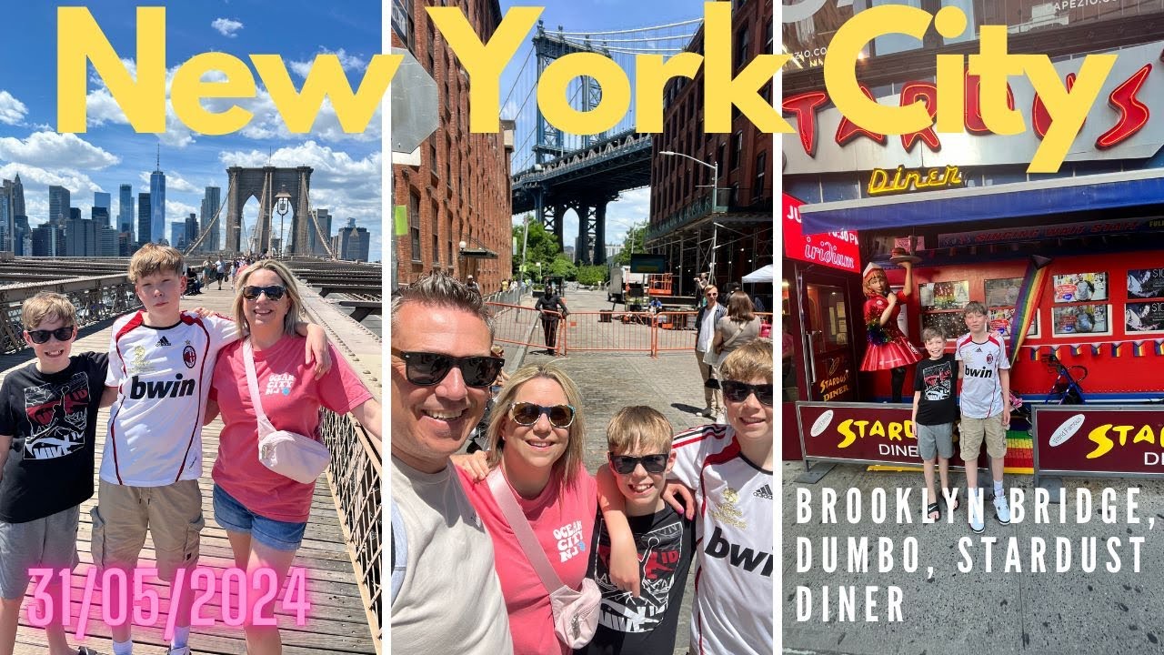 New York | Brooklyn Bridge | DUMBO | Ellen’s Stardust Diner