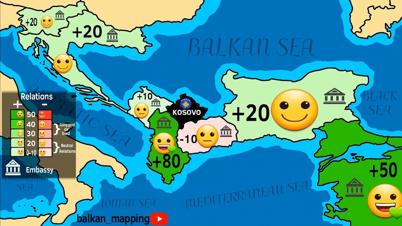 Relations between Balkan countries | 2021