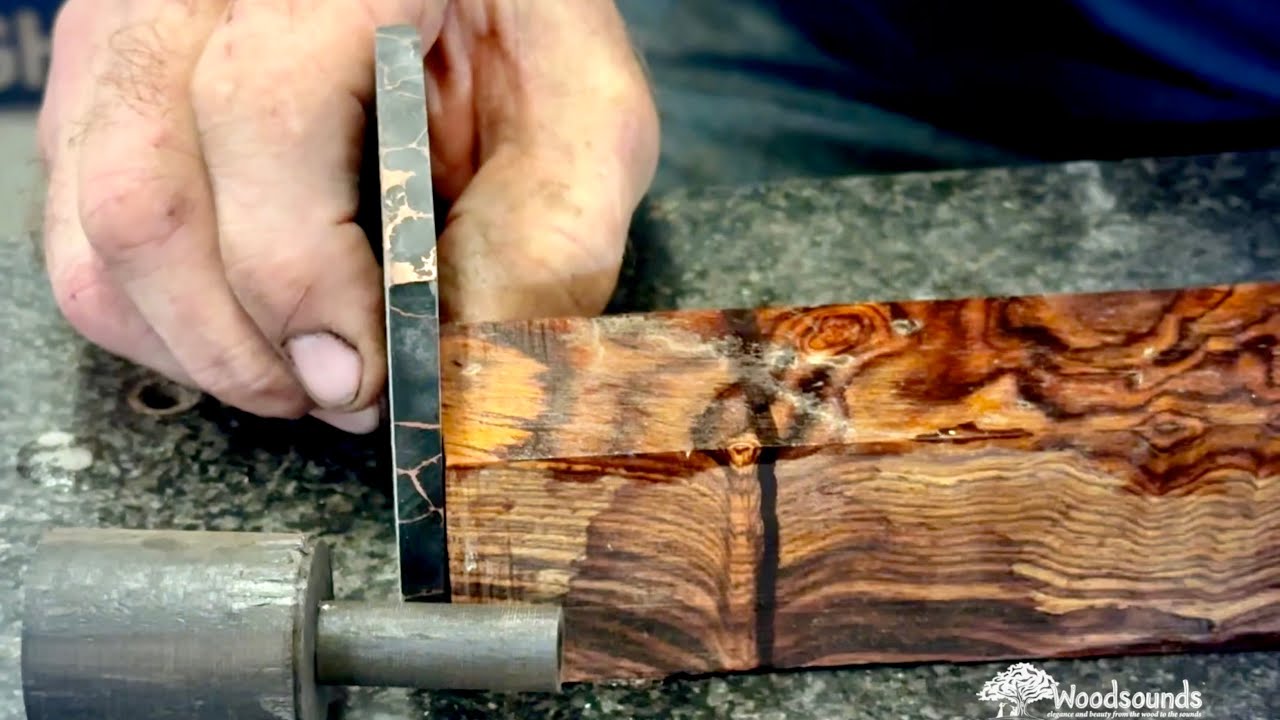 Making a WILD COCOBOLO High Pitch Native Style Flute!