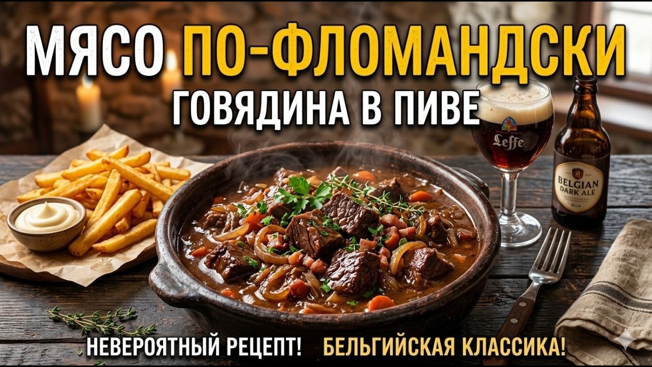 Забудьте про обычное тушеное мясо! Говядина, которая тает во рту.​Мясо в пиве