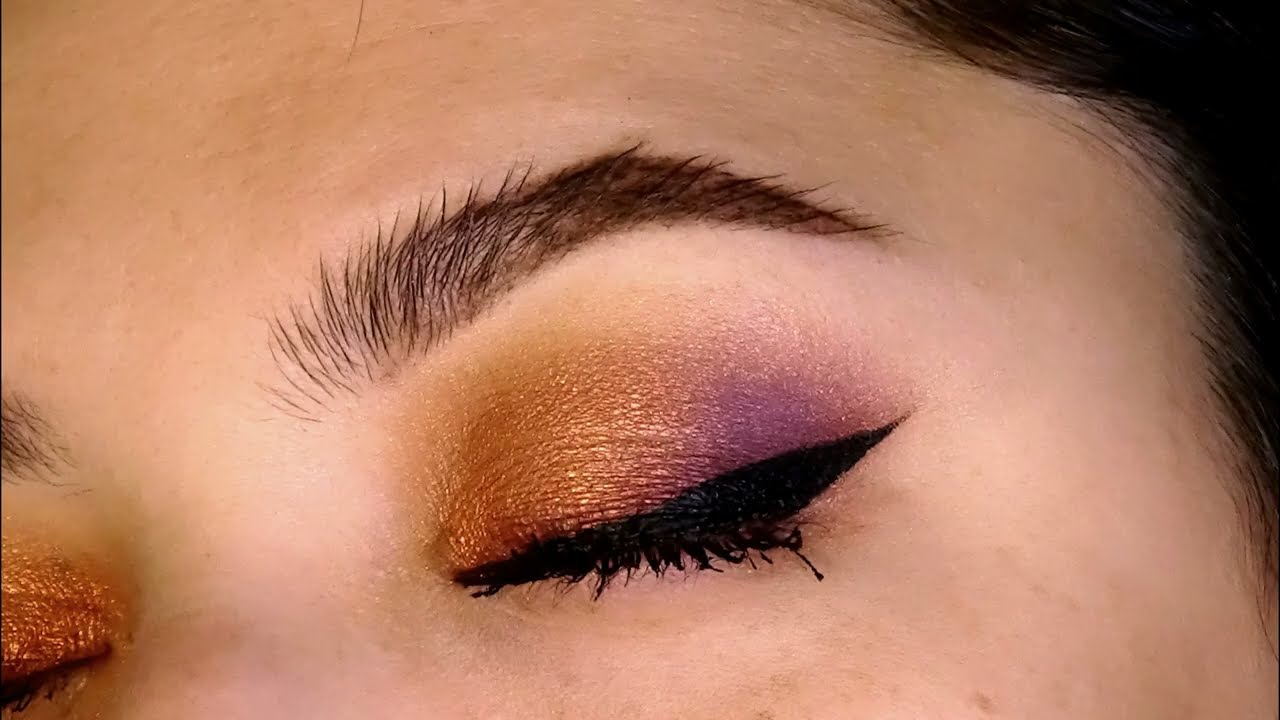 Trucco BRONZO VIOLA e MARRONE