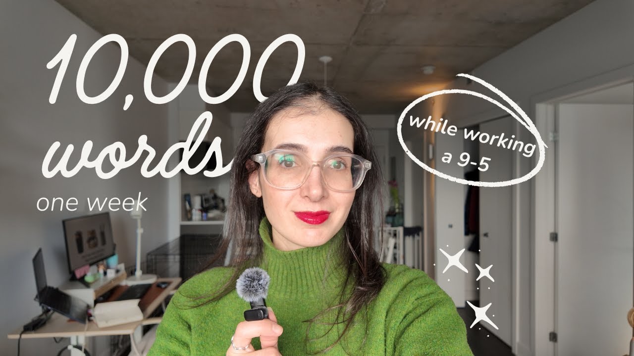i’m writing 10k words this week (and facing my fear of starting again)