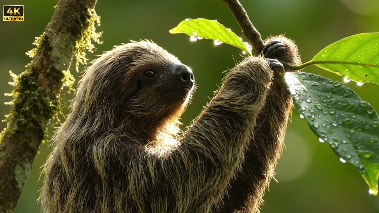 Tiny Sloth, Baby Tapir & Capybara Cubs – Rare Jungle Birth Moments (4K)