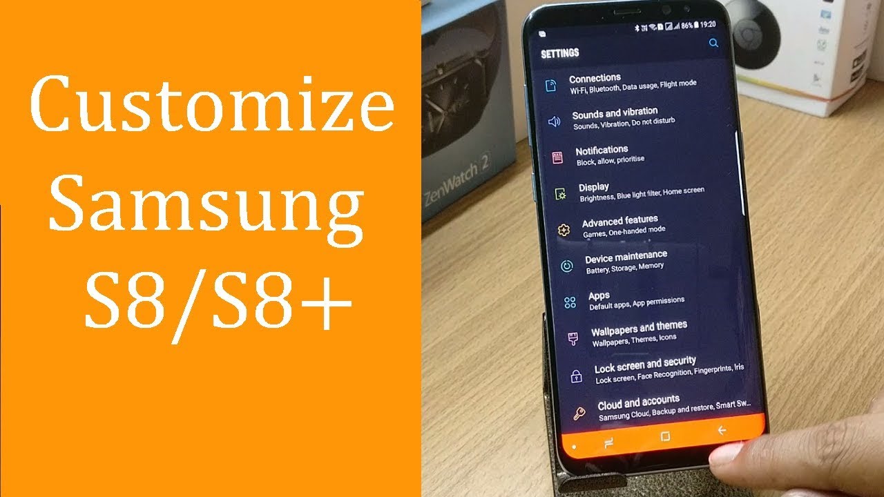 How to Customize Samsung Galaxy S8 and S8 PLUS Without ROOT!!!!!!!