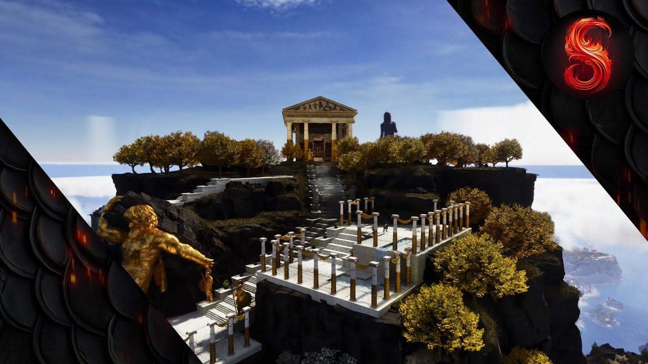 ARK ASTRAEOS MAP - Has some amazing base locations!!!