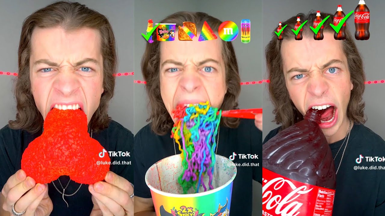 *1 HOUR* LukeDidThat Spicy Challenge Compilation | Lukedidthat Shorts Videos 2024