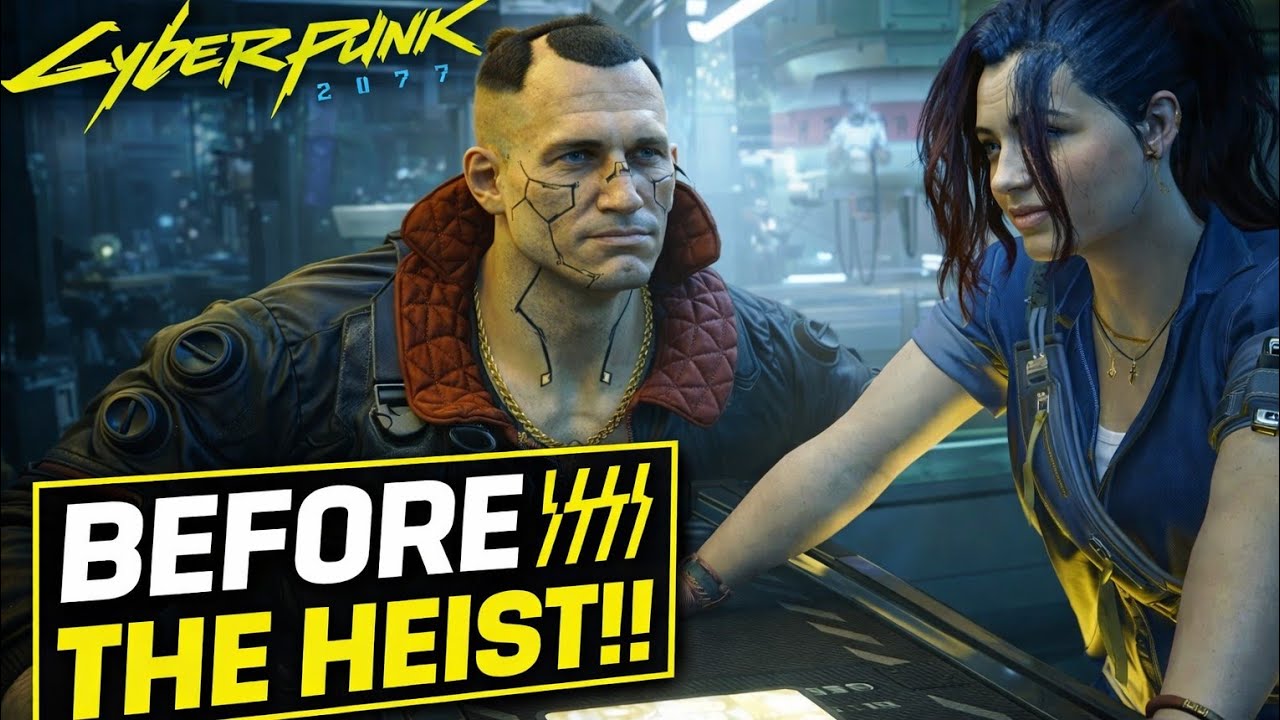 Cyberpunk 2077: The Heist BEFORE Konpeki Plaza | Full Pre-Heist Compilation