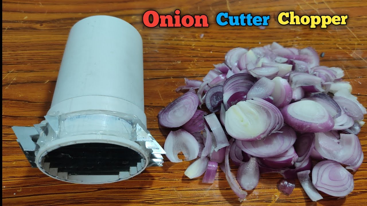 DIY Onion Cutter Chopper ❤️" How To Make Onion Cutting Machine😄"