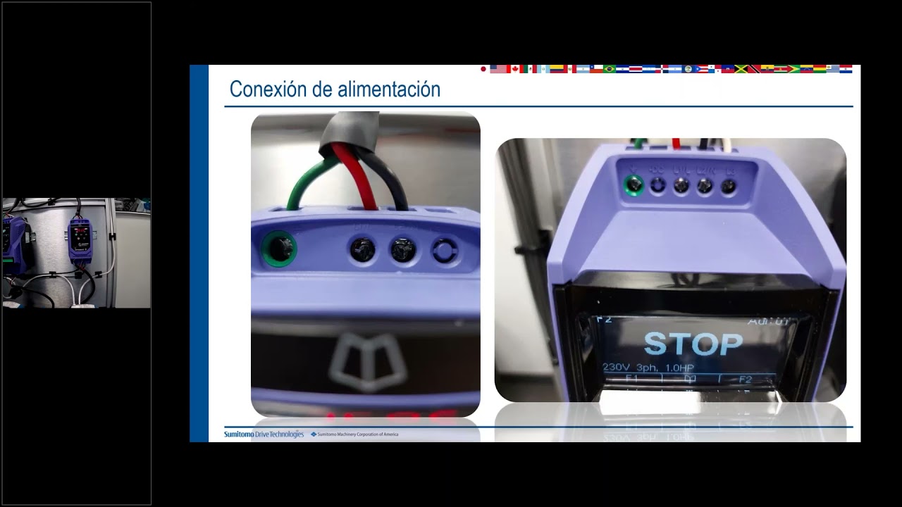 Webinar: Programación e instalación de variadores Invertek | Sumitomo México